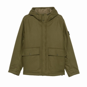 Stone Island Short Parka Military Green K1S154100047
