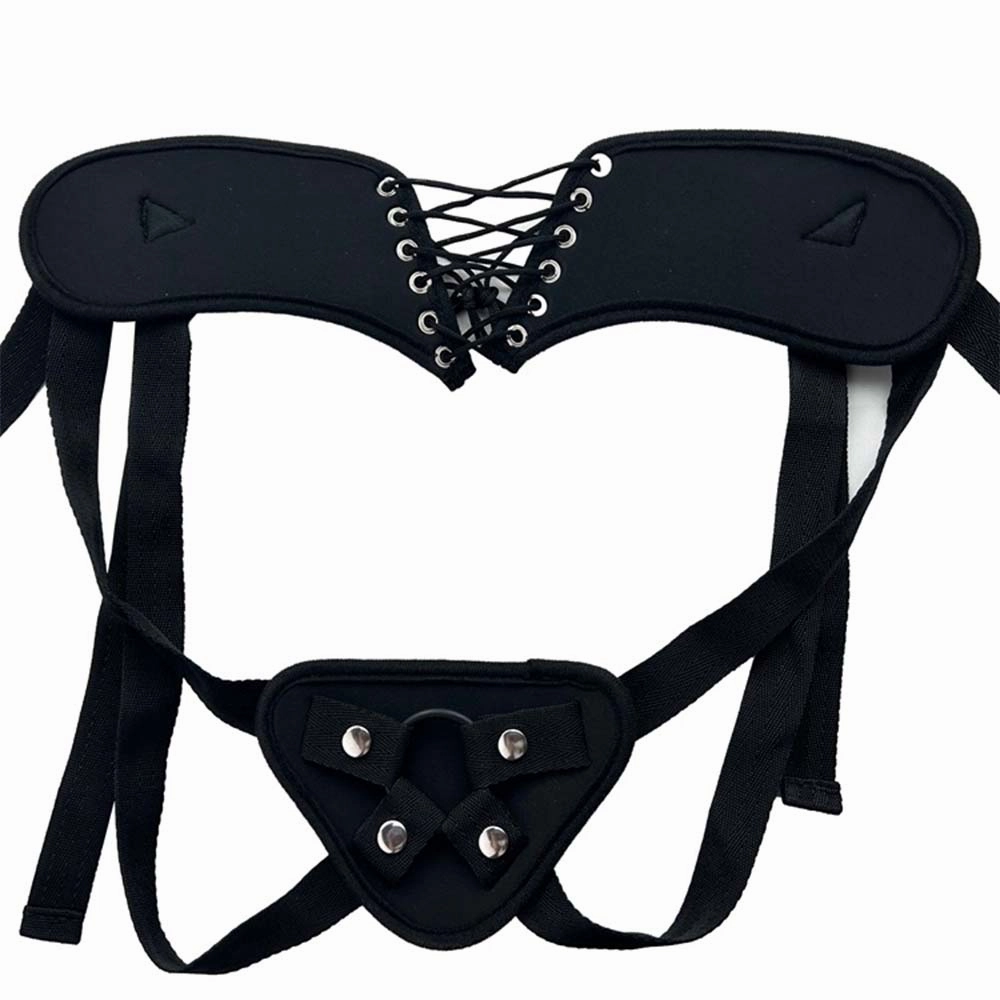 Strap-on Dildo Realistic Silicone Dildo Wearable Sex Harness for Couple Pegging
