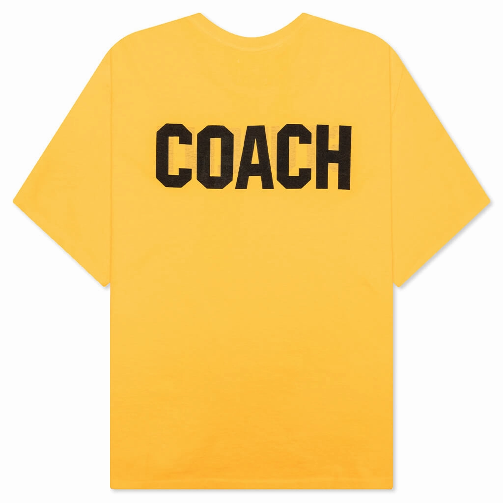 Student/Coach Tee - Gold Yellow