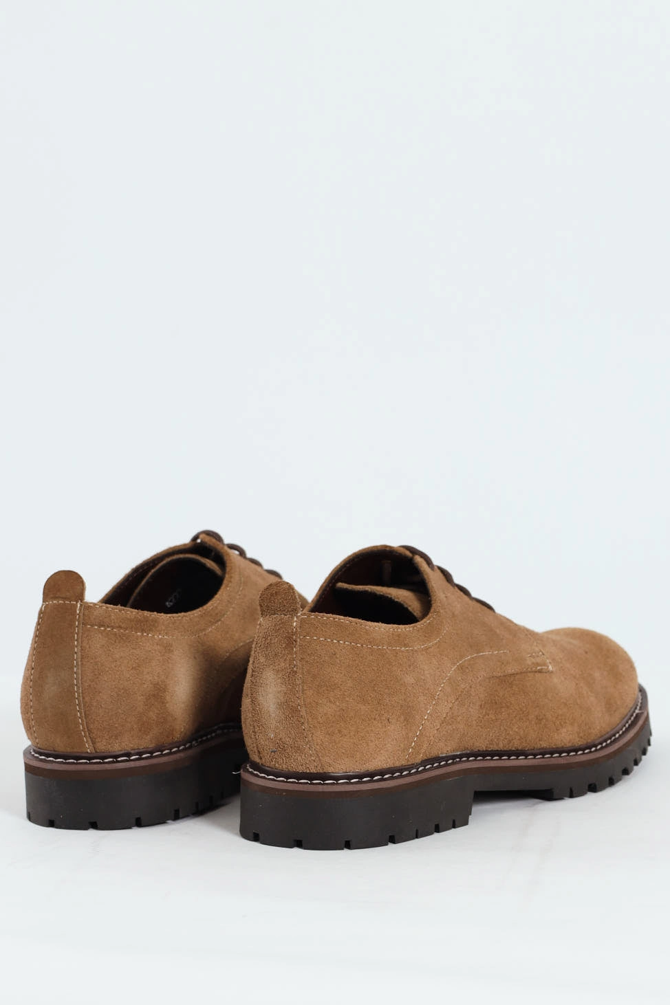 Suede Smart Casual Shoe - Taupe