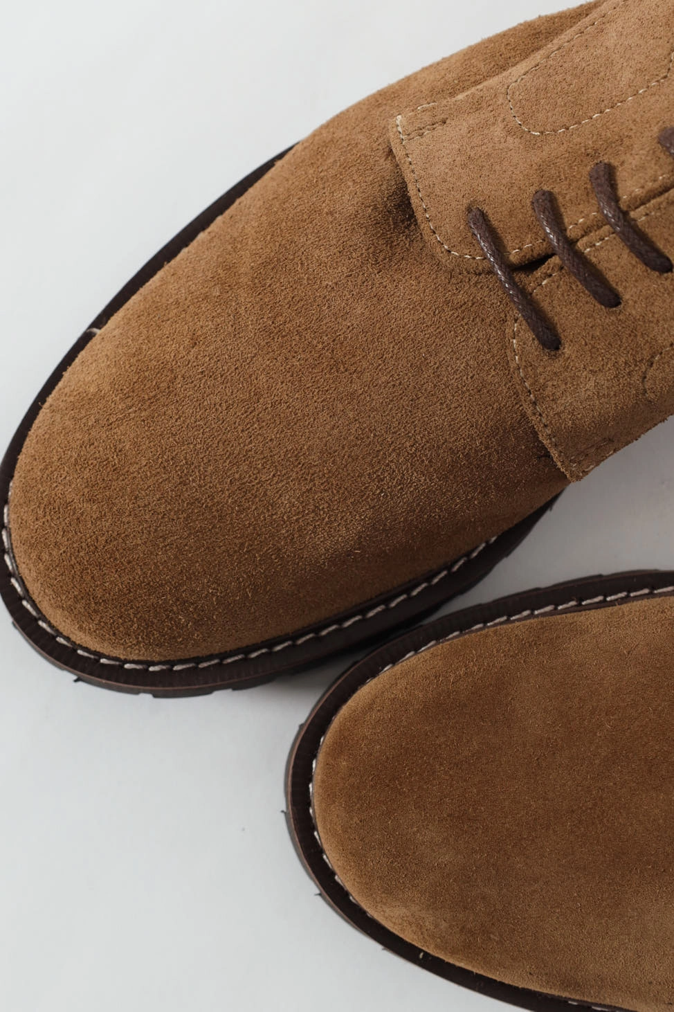 Suede Smart Casual Shoe - Taupe