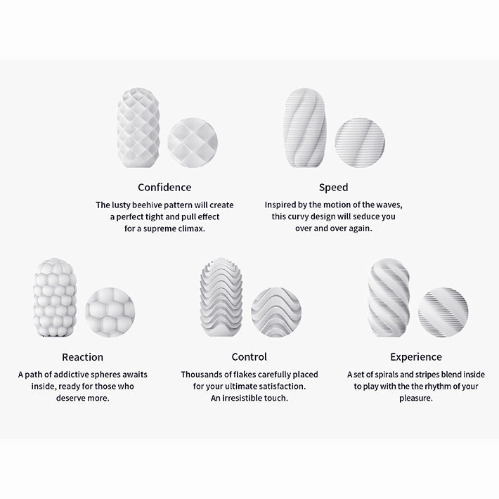 SVAKOM Hedy X 5pc Stroker Sleeve Set