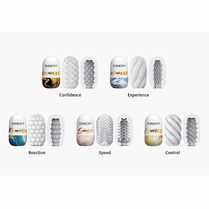SVAKOM Hedy X 5pc Stroker Sleeve Set