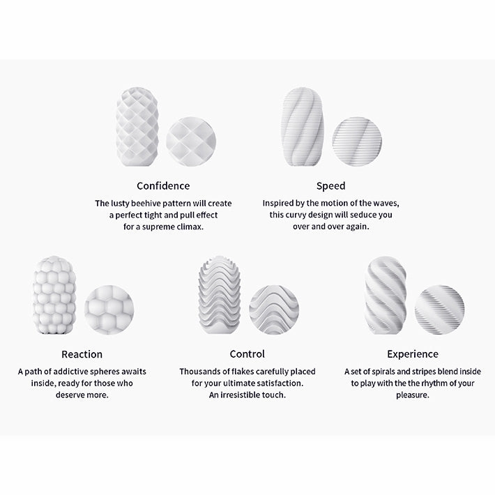 SVAKOM Hedy X 5pc Stroker Sleeve Set