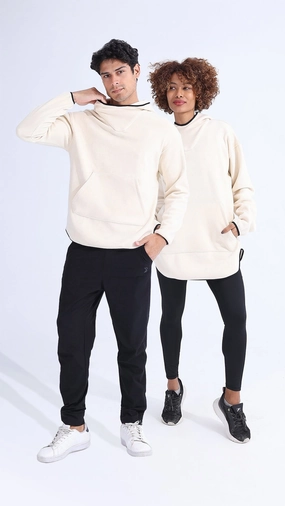 Unsiex Arctic Wolf Fleece Hoodie