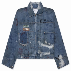 Ur Fantasy Denim Jacket - Light Blue