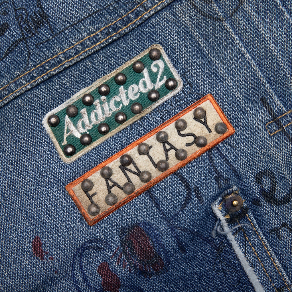 Ur Fantasy Denim Jacket - Light Blue