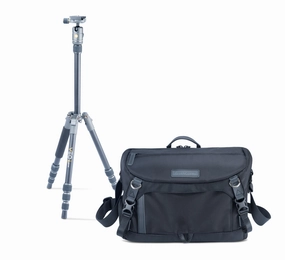 VEO 2 Go Capture Kit Bundle: VEO 2 GO 265AB Tripod   VEO GO 34M BK Camera Bag