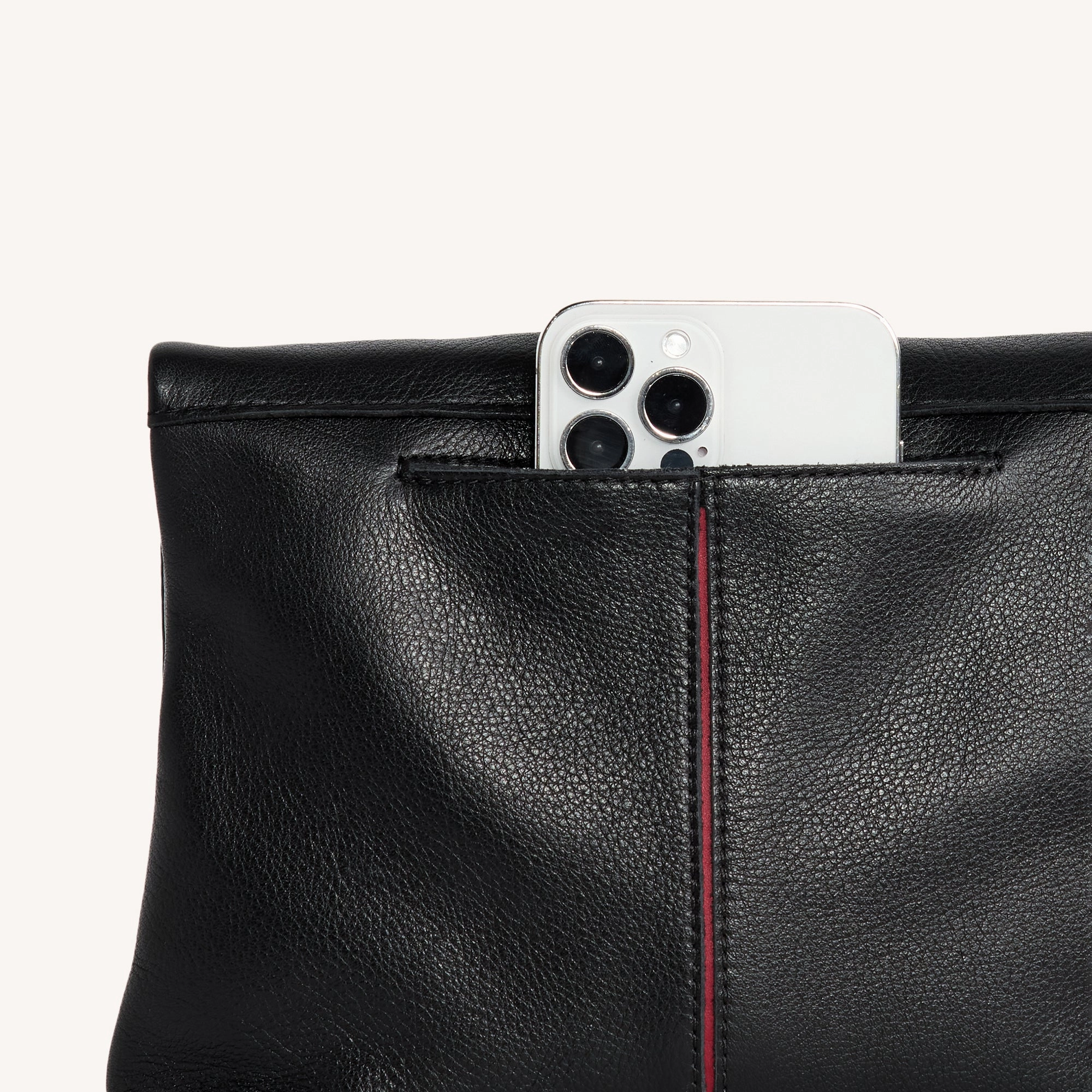 VIP | Black/Brushed Gold Red Zip | Med