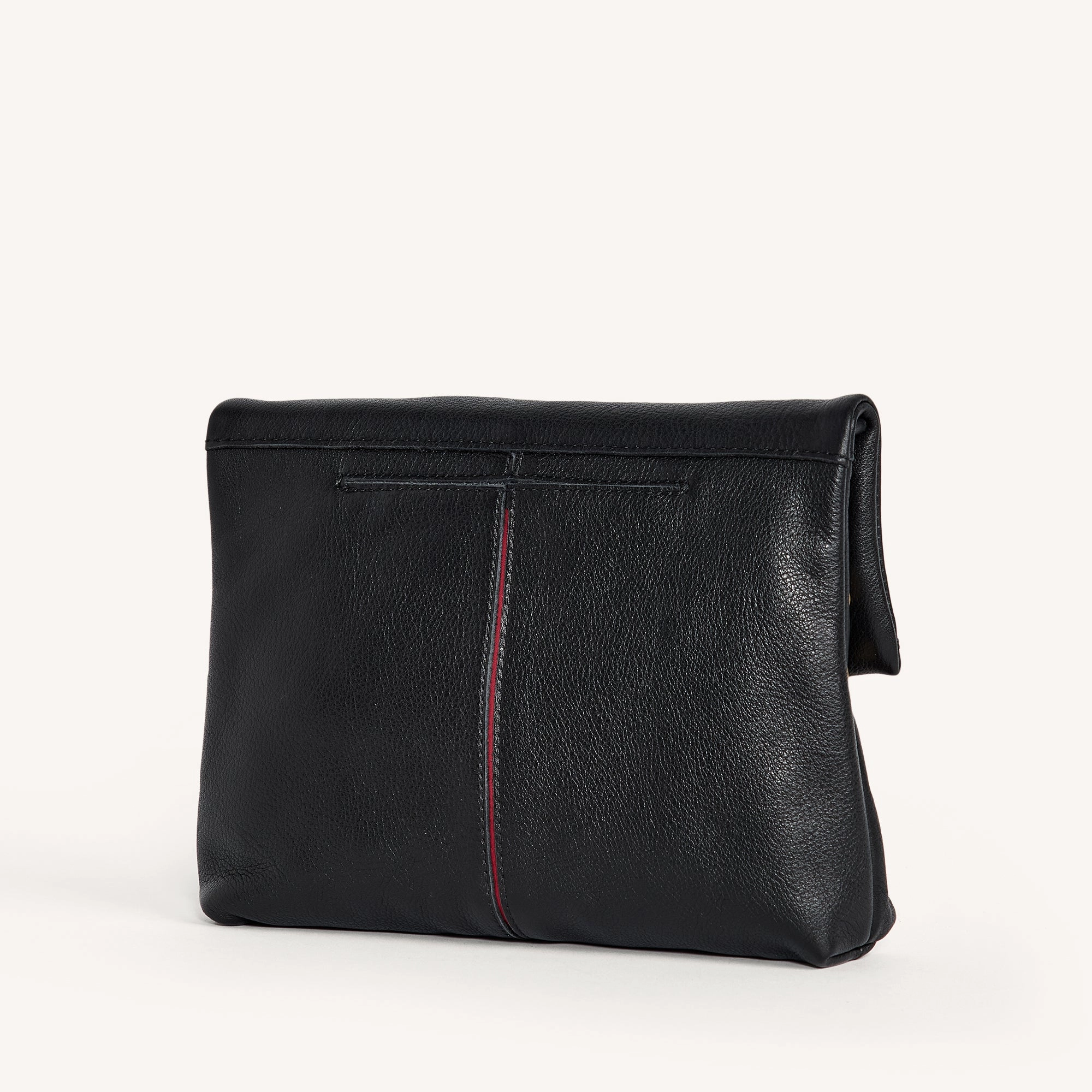 VIP | Black/Brushed Gold Red Zip | Med
