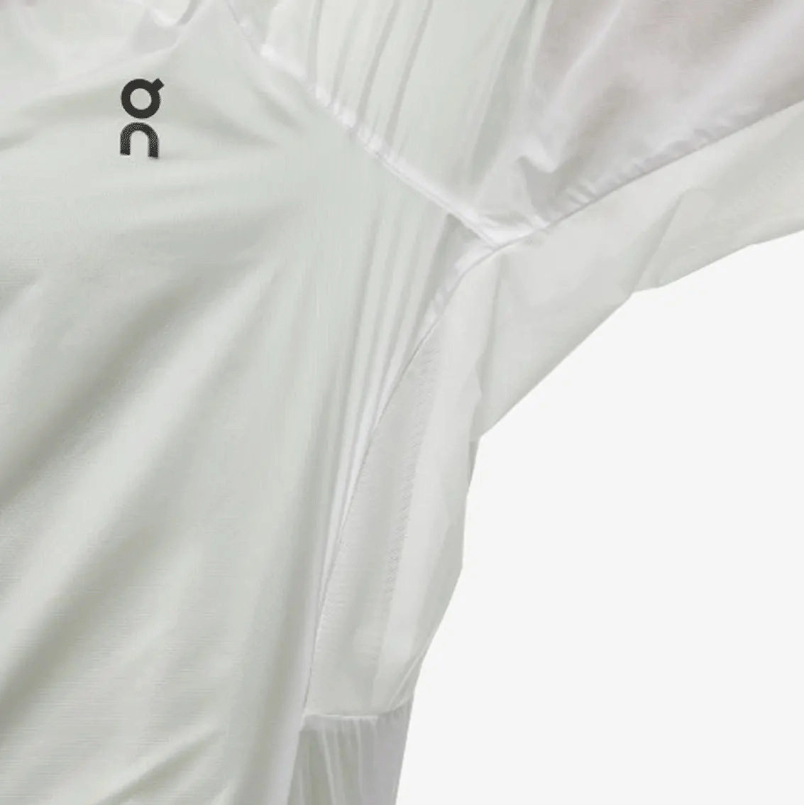 Womens On Running Zero Jacket - White / Meadow