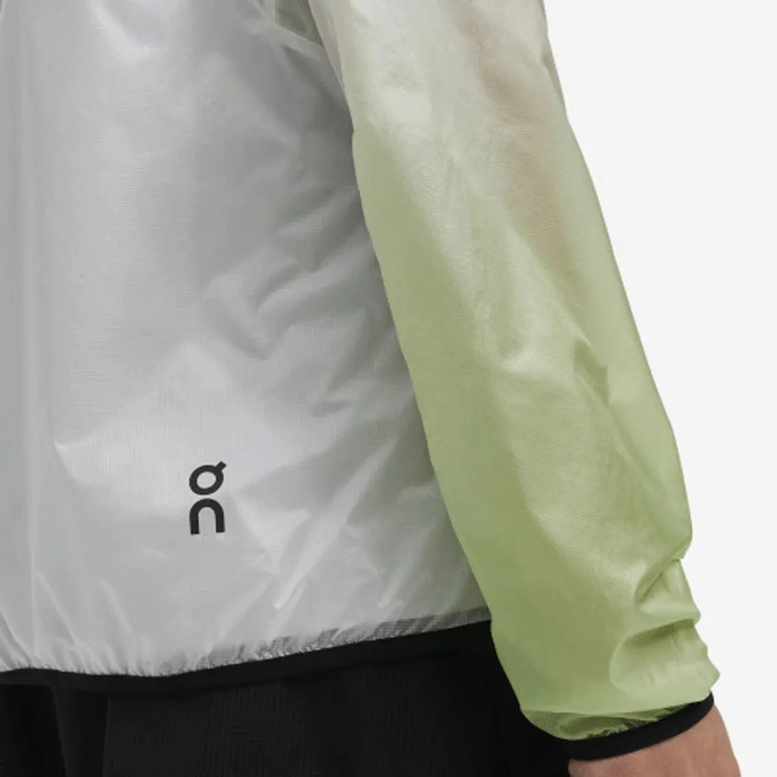 Womens On Running Zero Jacket - White / Meadow
