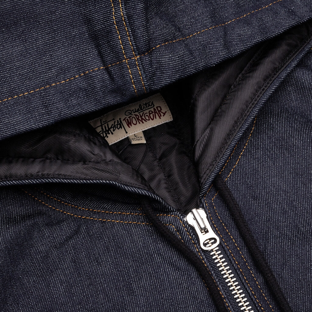 Work Denim Jacket - Raw Indigo
