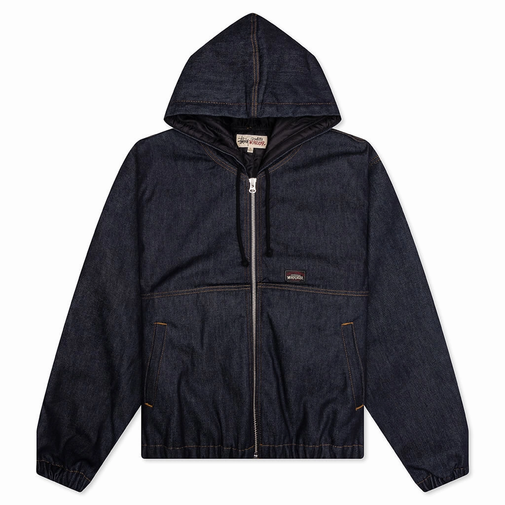 Work Denim Jacket - Raw Indigo