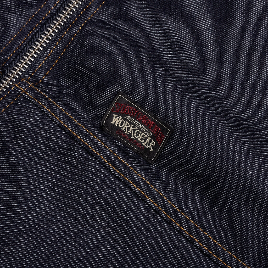 Work Denim Jacket - Raw Indigo