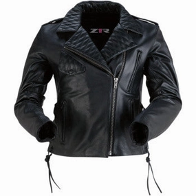 Z1R Women's Forge Motorcycle Jacket Black Size Medium